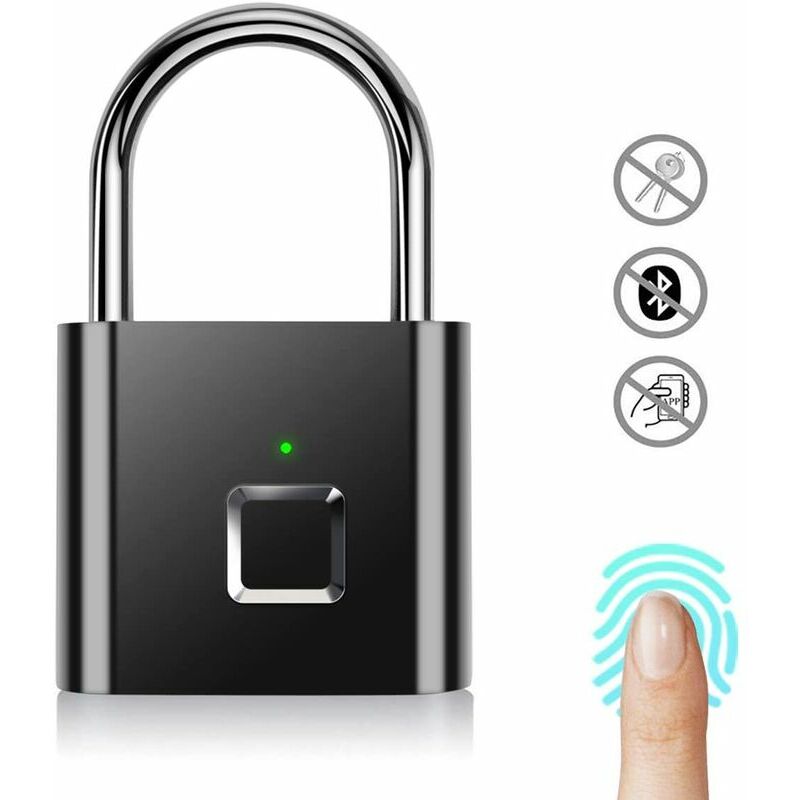 Lucchetto per impronte digitali, sicurezza