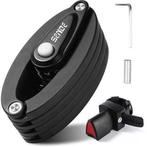 lucchetto pieghevole per bici, lucchetto per bici con combinazione a 4 cifre, livello di sicurezza 6, lucchetto pieghevole per bici resistente e pieghevole, lucchetto per bici da 85 cm, lucchetto per 