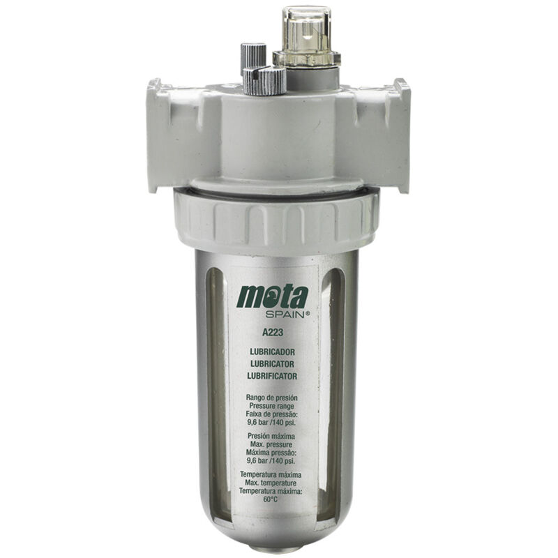Gamma di pressione del lubrificatore a223