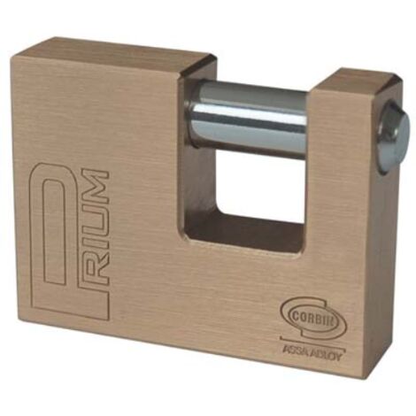 Lucchetto rettangolare corbin ottone chiavi 2 mm 70 Corbin