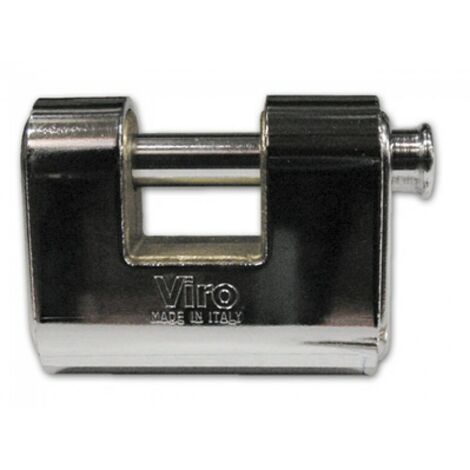 LUCCHETTO SERRANDA CORAZZATO VIRO PANZER 78MM 4116