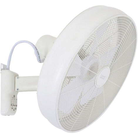 Lucci AIR Breeze Wandventilator  50 W (Ø) 460 mm Weiß Schwenkbar