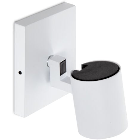 GREENICE Luce A Muro "Lumiastra" 1xGU10 biancoSenza Lampadina