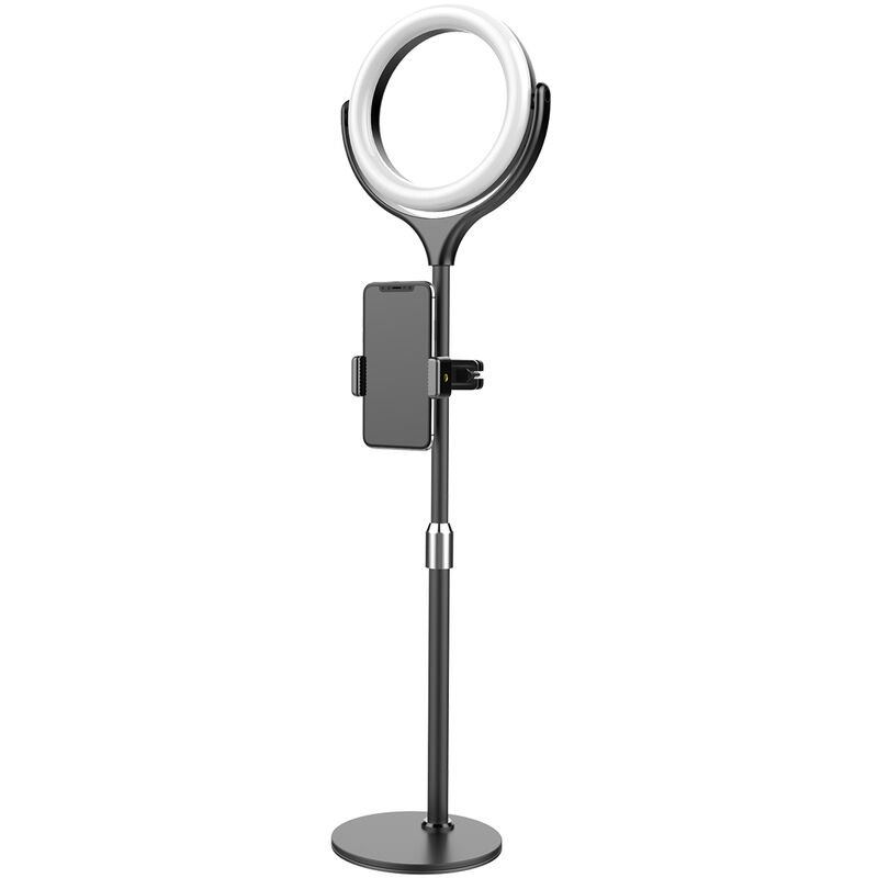 Image of Insma - Luce ad anello di design Luce per selfie BlitzWolf BW-SL4 Luce ad anello a led regolabile in altezza per Tiktok/Youtube/Trucco ZebraA