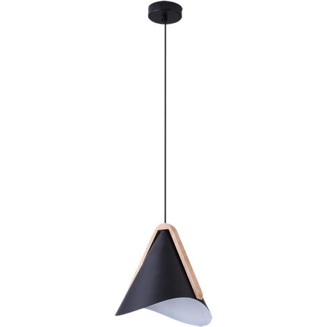Luce appesa Neva Metall Matt Black E27 1x Max 40W H: 120 cm L: 24,5 cm Dimmabile
