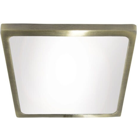 Luce da incasso a LED 8W SQUARE KAJU LEATHER CRISTALRECORD 02-656-08-006