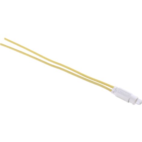 Luce di cortesia led, serie Solar e Space, giallo, 0,5W, 220Vac - Ettroit LN2923