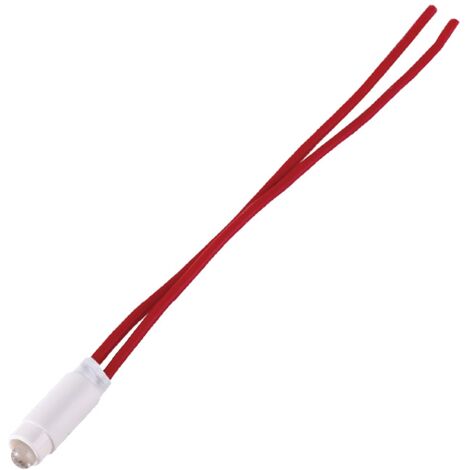 Luce di cortesia led, serie Starlight, rosso, 0,5W, 220Vac - Ettroit EV2916