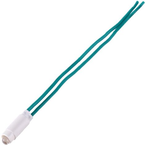 Luce di cortesia led, serie Starlight, verde, 0,5W, 220Vac - Ettroit EV2921