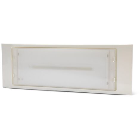 luce di emergenza extra slim, 140 lumen