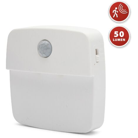 luce di servizio con sensore presenza, 50 lumen