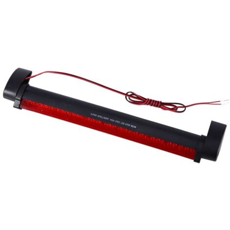 Luce freno universale a 32 LED rossi montata in alto per auto a 12V,