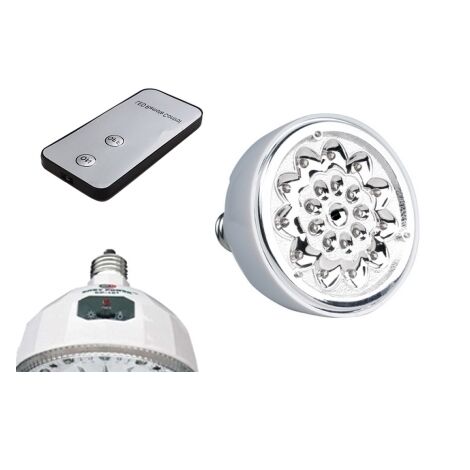 Luce/Lampada emergenza ricaricabile con telecomando 20 LED