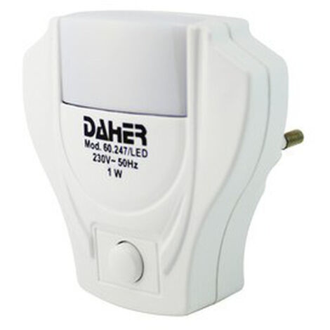 Luce notturna 5 LEDs 1W BIANCO