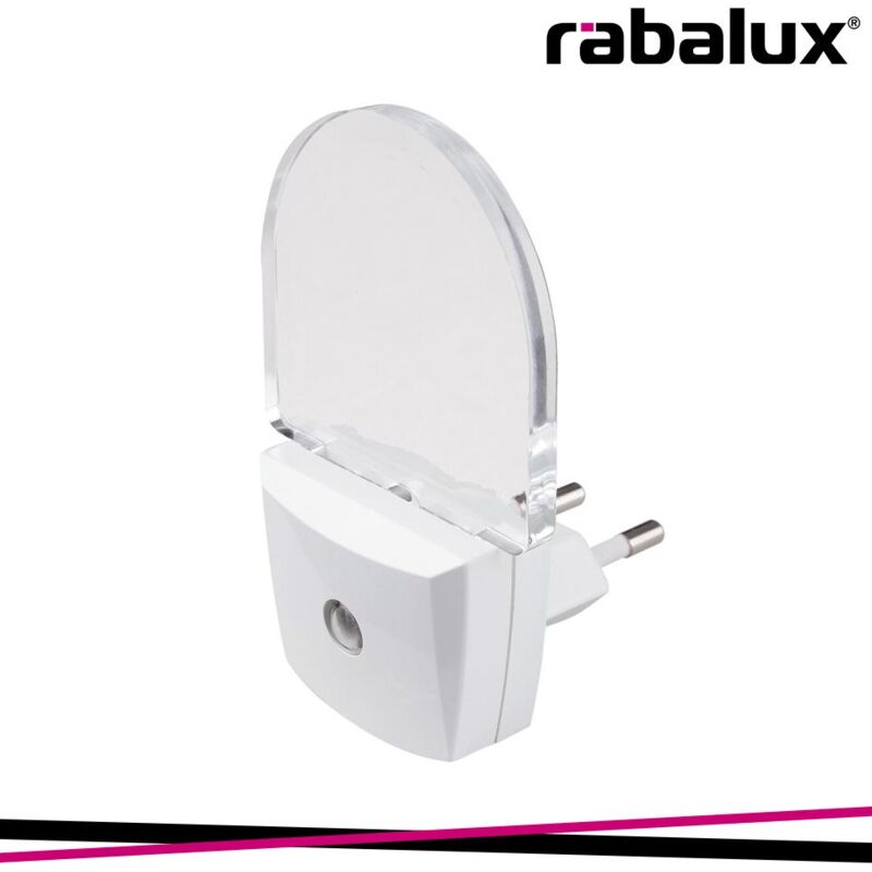 Image of Rabalux - paris lux, led night light, built-in light sensor, white lig
