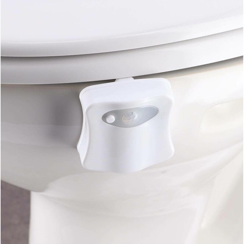 Image of Luce notturna a led per toilette - bianca Tendance Bianco