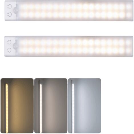Luce notturna a LED ultra sottile e intelligente con sensore di movimento, tre