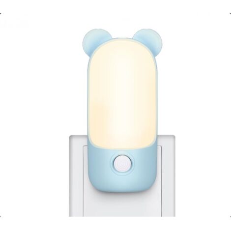 Luce notturna a spina, luce notturna per bambini con 2 modalità, luce notturna a LED per allattamento, decorazione della camera da letto, luce notturna