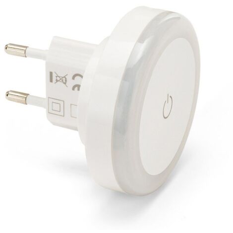 luce notturna led on/off azzurra