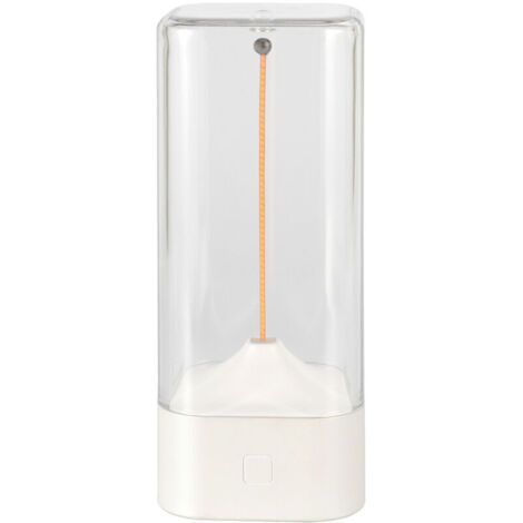 Luce notturna magnetica – Luce notturna interattiva a sfioramento, lampada da tavolo a LED con controllo touch e accessorio di illuminazione ricaricabile tramite USB per comodino e soggiorno (bianca)