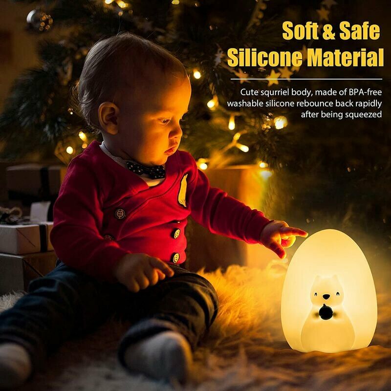 Laola - Luce notturna per bambini scoiattolo