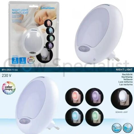 Luce Per La Notte Notturna Cameretta Bambini Camera Da Letto Led Cambia Colore