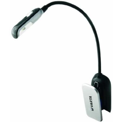 Luce per libri LED (monocolore) Varta Book Light Nero