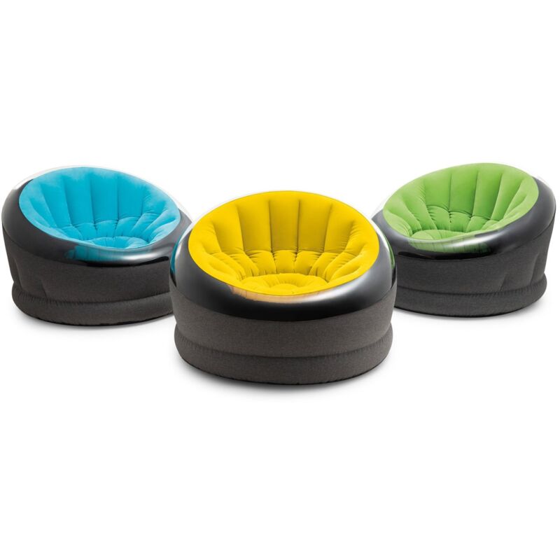 68582 Poltrona Gonfiabile Empire 112x109x69 Cm - Intex