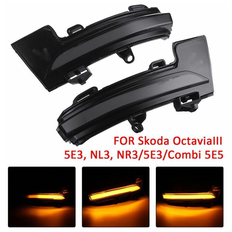 Luce posteriore a led per specchietto laterale per...