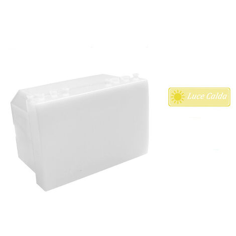 Luce segnapasso a led per cassetta 503 compatibile con Living Light International Air 5 watt luce calda 3000k IP65