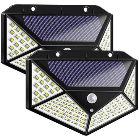 Luce solare a LED resistente con sensore di movimento