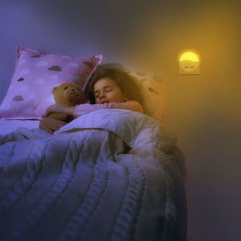 LUCE SPIA NOTTURNA A LED SMD 0,4 watt - colore bianco