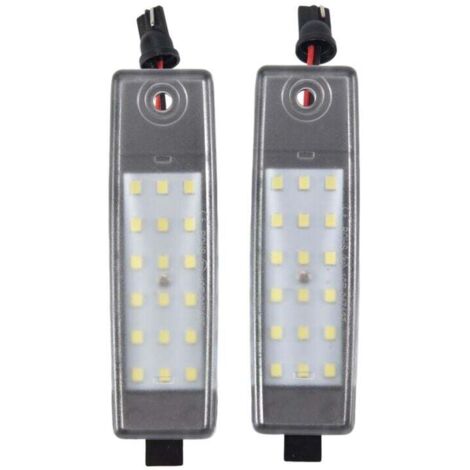 Luce targa a LED bianca per auto, accessorio per auto