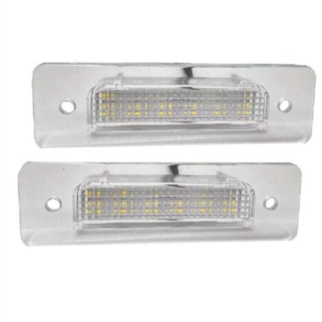 Luce targa posteriore a LED per E30 E12 E28 E24 E23 E26, accessori per auto 63261372766 63261354665