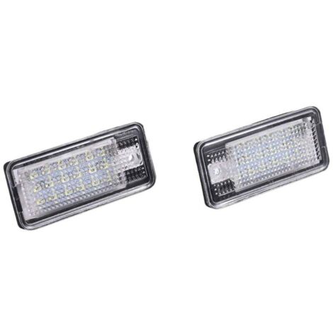 Luce targa universale a LED bianca per auto compatibile con i modelli Audi