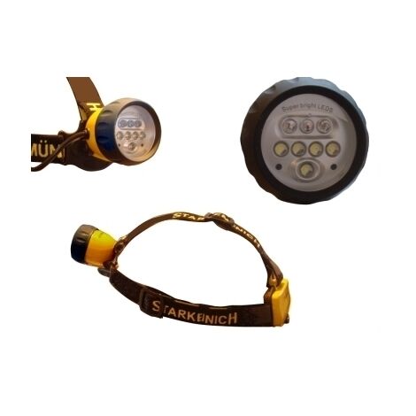 Luce/Torcia/Strobo/Lampada frontale 8 LED