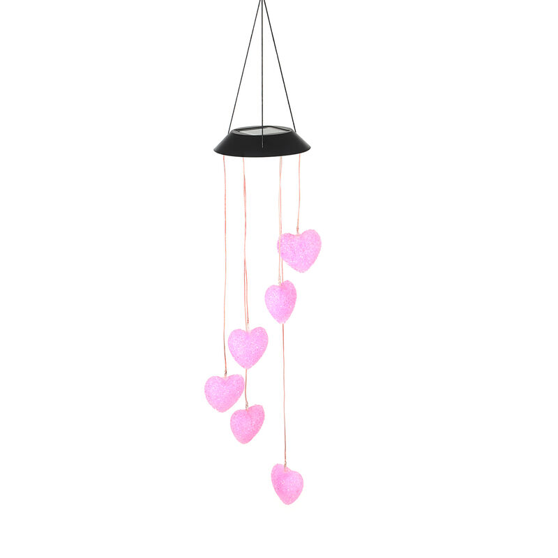 

Luces colgantes impermeables LED Wind Chimes ,para la decoracion del festival Home Yard,Corazon