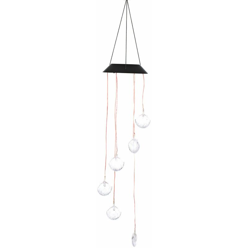

Luces colgantes impermeables LED Wind Chimes ,para la decoracion del festival Home Yard,Concha
