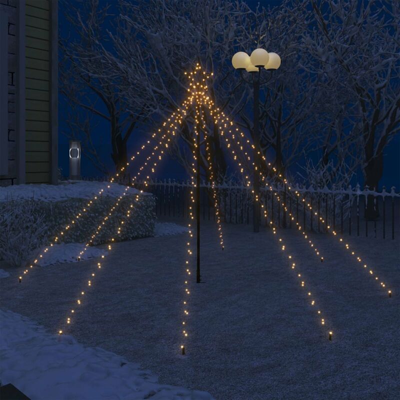 

Luces de arbol cascada Navidad interior exterior 400 LED 2,5 m