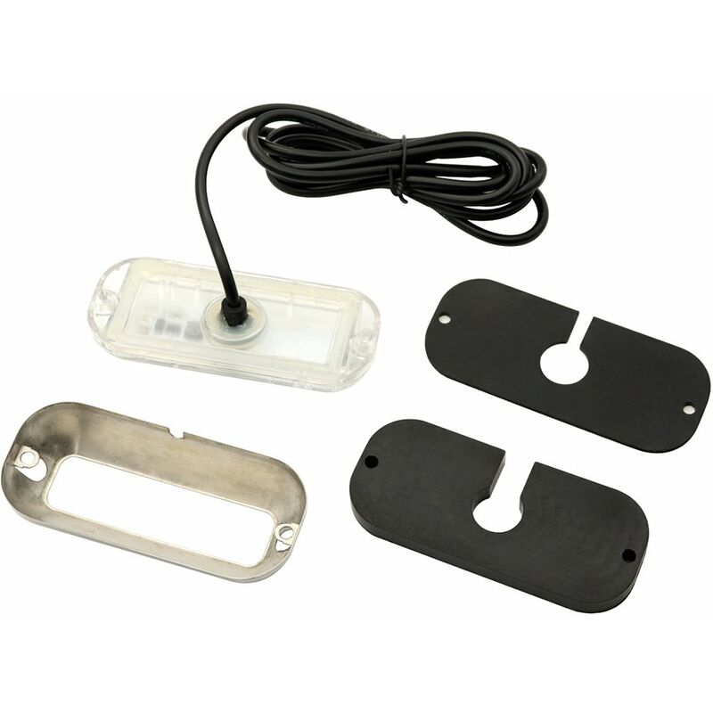 

Luces de barco subacuaticas 27LED, ponton de acero inoxidable, luces marinas de popa para nadar, conducir, pescar, lampara impermeable IP68,Azul