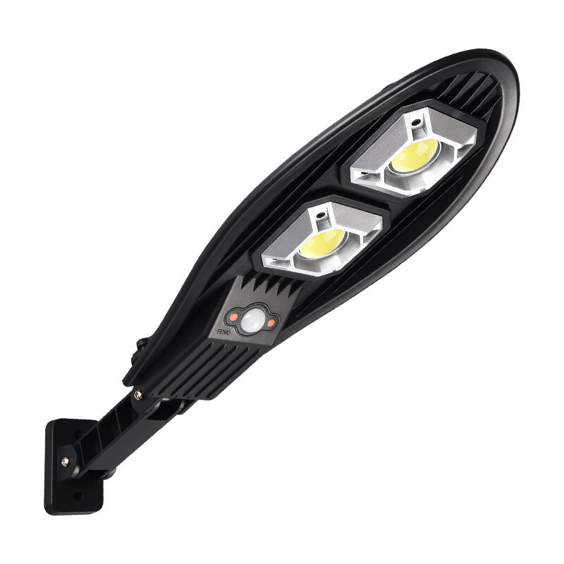 Luces de calle solares para exteriores, 60 luces led con sensor de movimiento sin control remoto, modo de 3 sensores, IP65 a prueba de agua, luces de