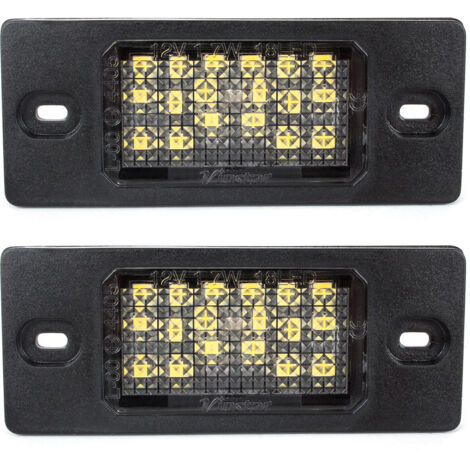 Luces de matr铆cula LED para VW Bora Golf IV Variant Golf V Variant (juego de 2)