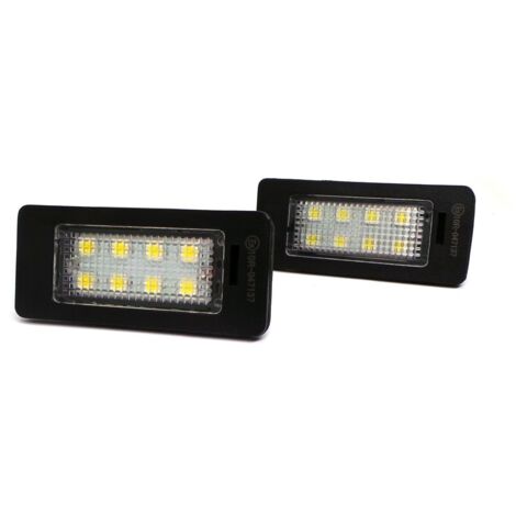 Luces de matrícula LED Audi 2x350lm, juego de 2