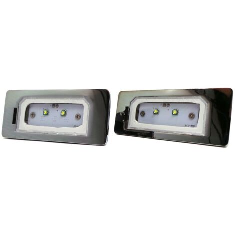 Luces de matrícula LED BMW 2x450lm, juego de 2