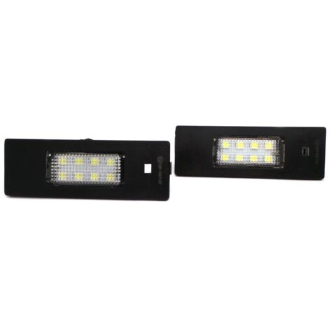 Luces de matrícula LED BMW 2x600lm, juego de 2