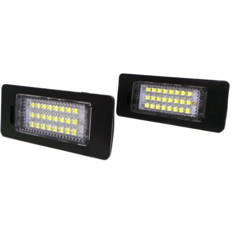 Luces de matrícula LED BMW 2x650lm, juego de 2