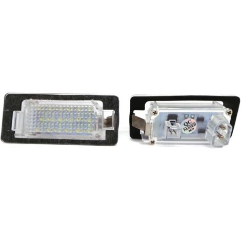Luces de matrícula LED BMW 2x650lm, juego de 2