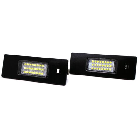 Luces de matrícula LED BMW 2x650lm, juego de 2
