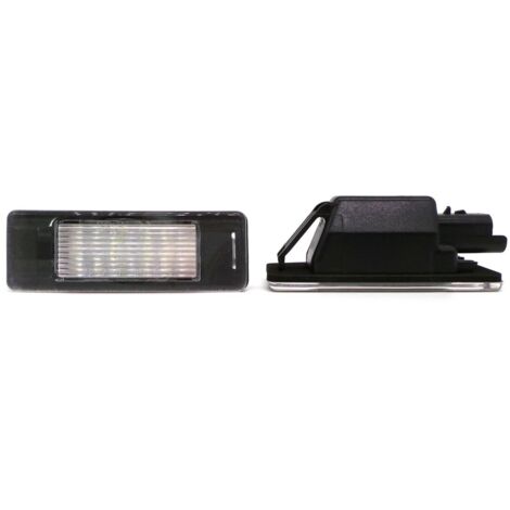 Luces de matrícula LED Fiat, Mercedes, Nissan, Peugeot, Citroën, Toyota y VW (2 unidades)