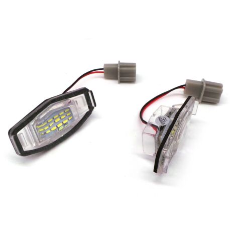 Luces de matrícula LED Honda 2x550lm, juego de 2
